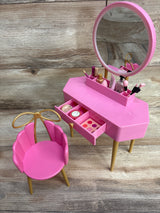 Our Generation Fabulous Fun Pink Vanity Table & Chair