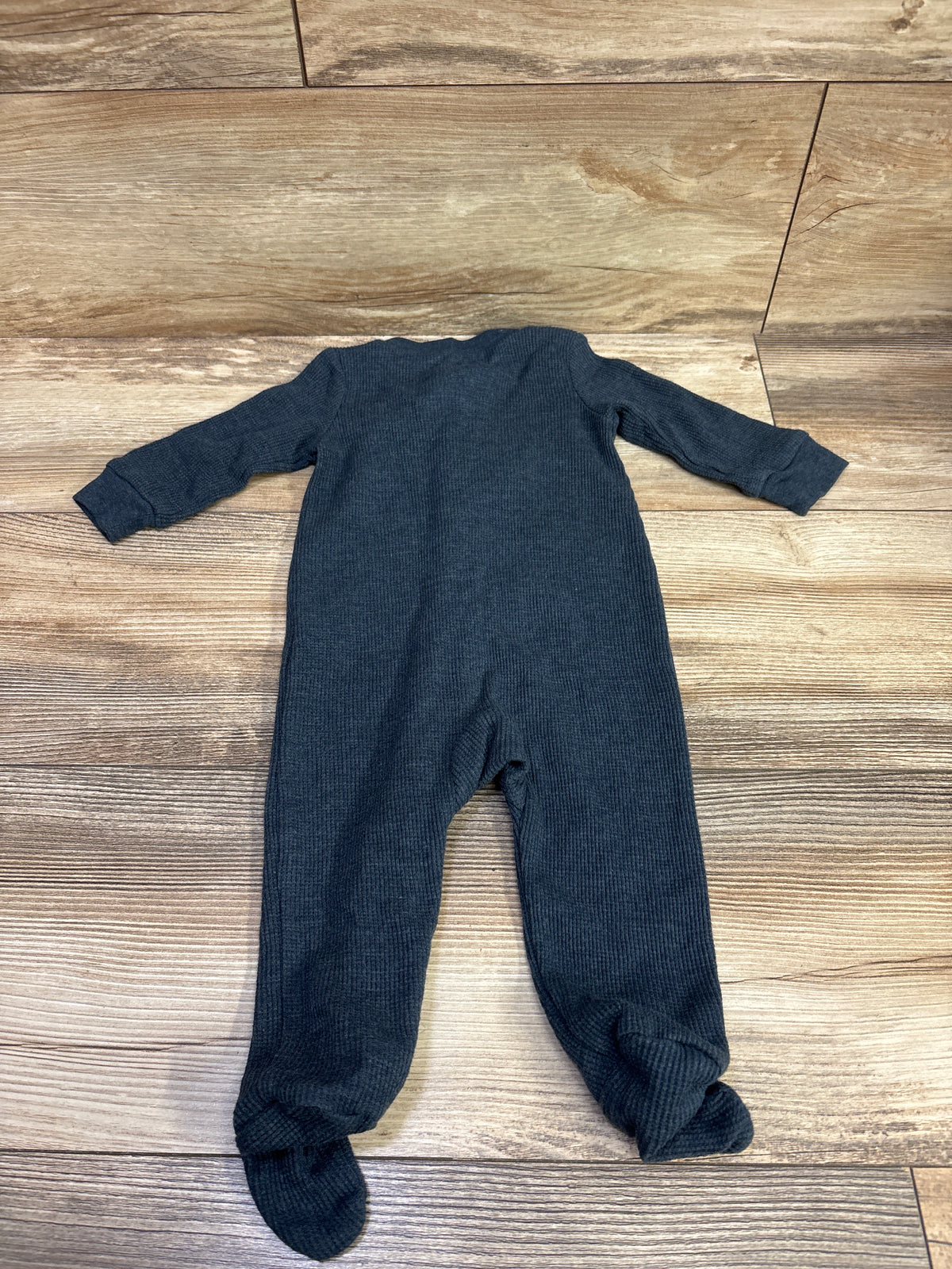 Carter's Waffle Knit Sleeper Navy sz 6m