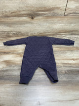 Cat & Jack Quilted Coverall Grey sz Newborn