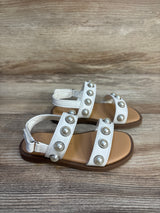 Cat & Jack Selene Pearl Sandals White sz 6c