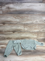 Easy Peasy 2pc Sweatshirt & Pants Set Green sz 6-9m