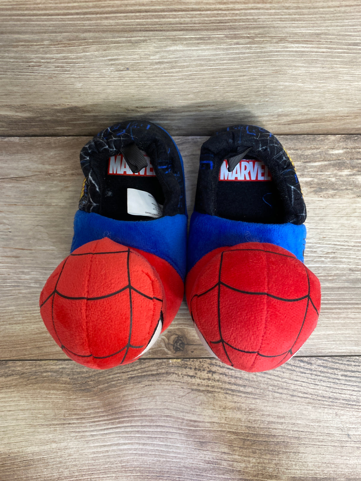 Marvel Spiderman Slippers sz 7/8c