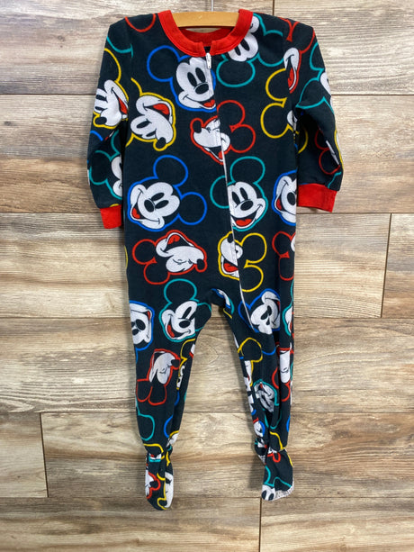 Disney Junior Mickey Mouse Blanket Sleeper Black sz 3T - Me n Mommy To Be