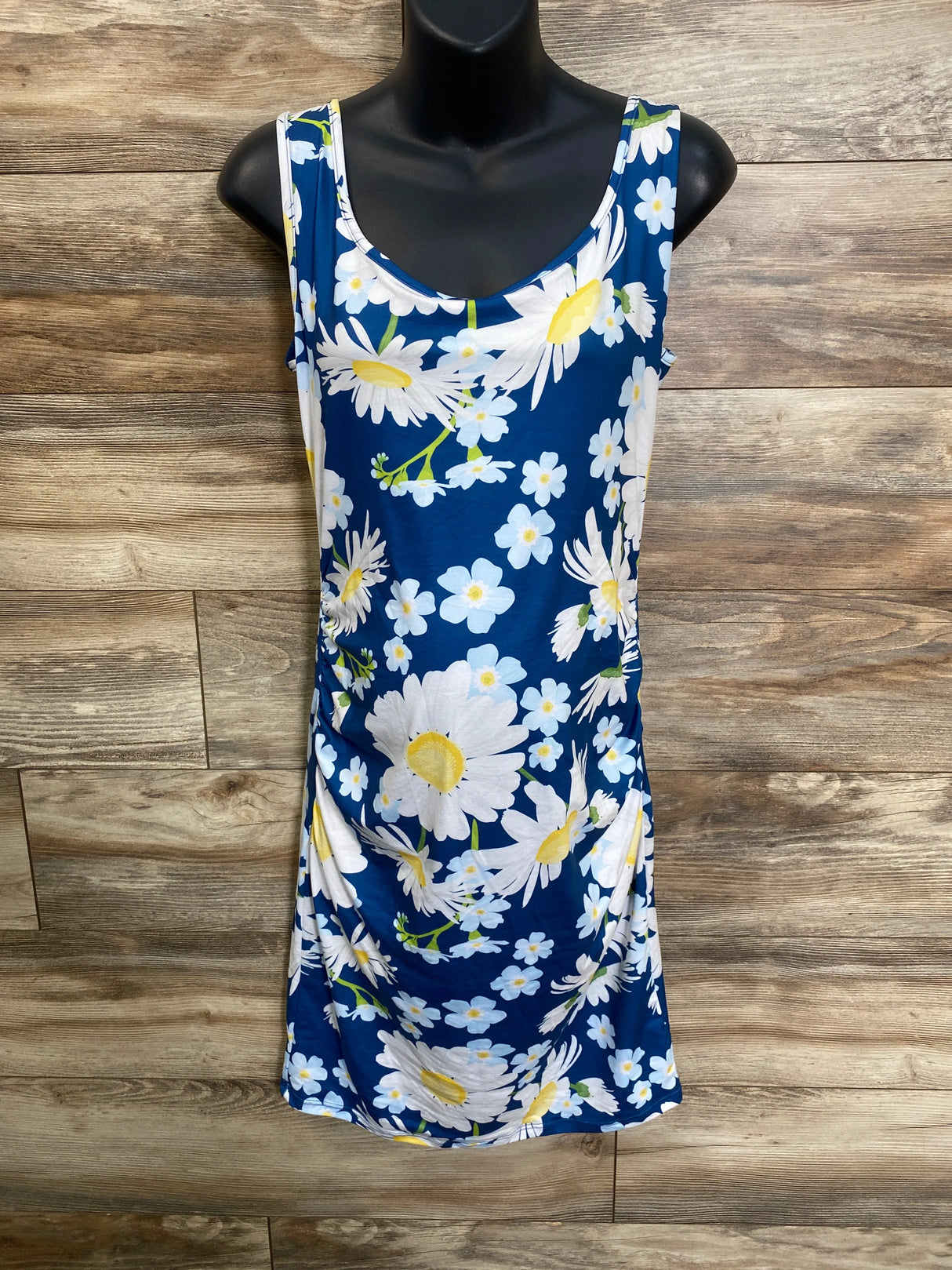 Floral Tank Dress Blue sz Large