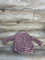 Reversible Snap Up Shirt Red sz 9-12m