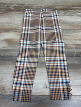 Janie & Jack Button Cuff Ponte Pants Tan sz 4T