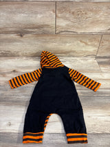 Nightmare Before Christmas My First Halloween Hooded Coverall Black sz 3-6m - Me n Mommy To Be