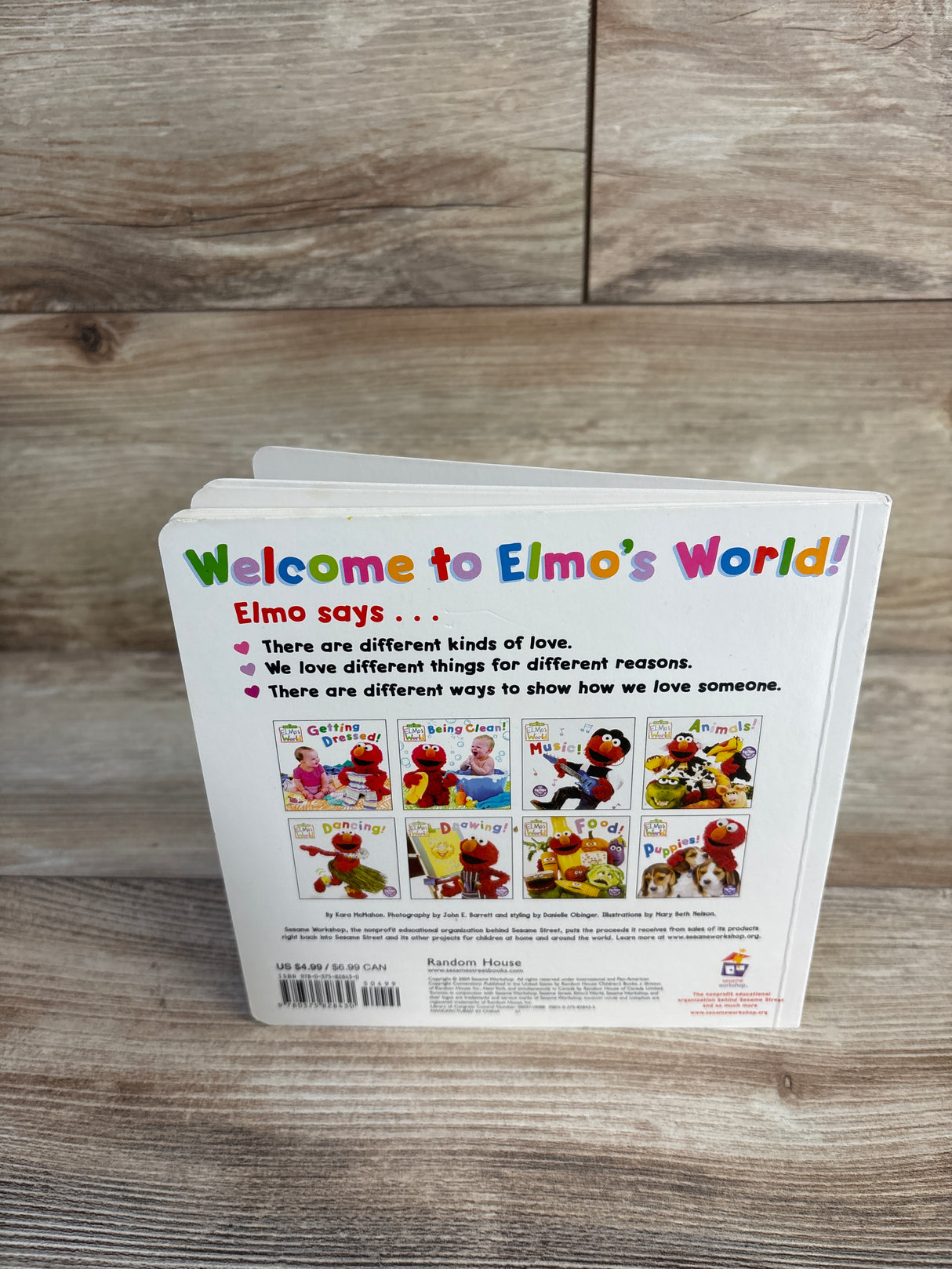 Elmo's World Love! Board Book
