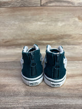 Vans Sk8-Hi Zip Shoes 'Mythical Glow Deep Teal' sz 5.5c
