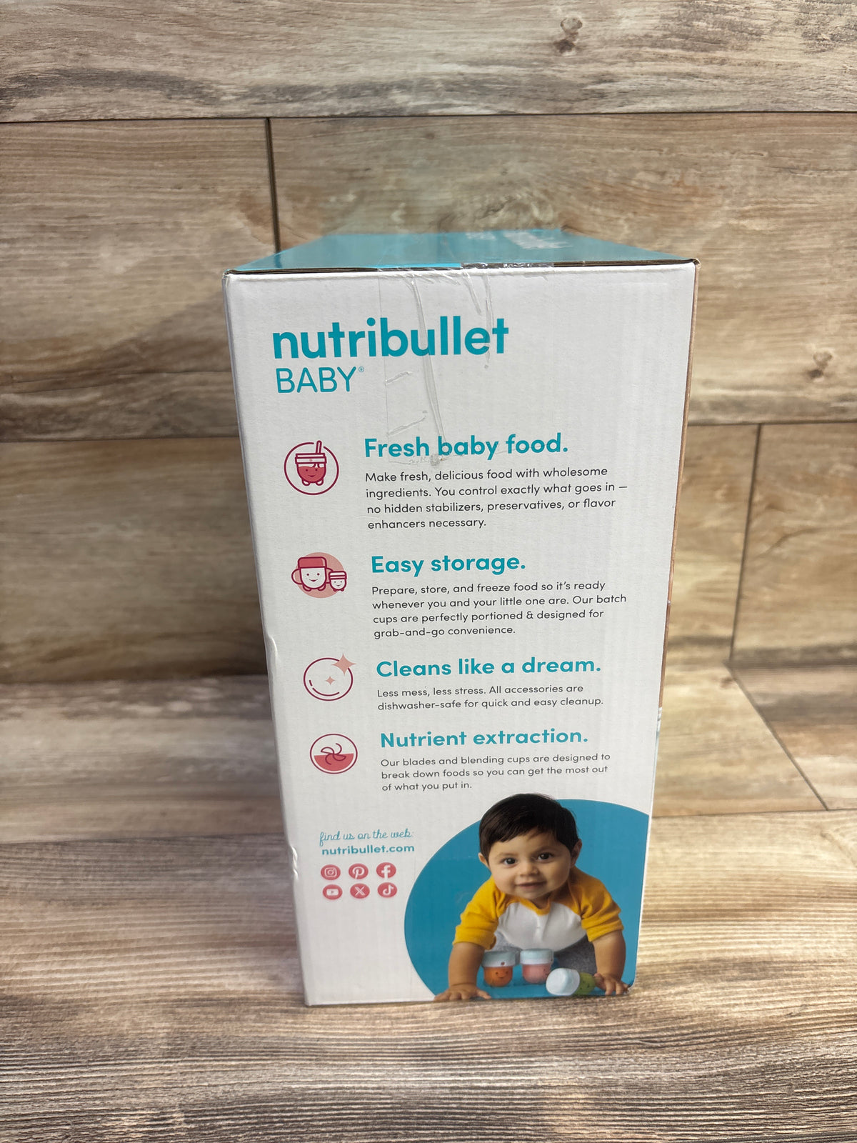 NEW Nutribullet Complete Baby Food-Making System