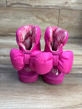 UGG Bailey Bow Maxi Wavelength Boots Pink sz 7c