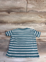 Simple Joys Striped Shirt Green sz 3T