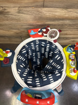Fisher Price 3-in-1 Spin & Sort Activity Center in Navy Dashes