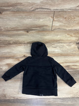 Cat & Jack Full Zip Hoodie Black sz 2T