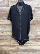 NEW Old Navy Maternity Classic Pajama Short 2pc Set Black sz XL