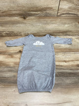 Hudson Baby Dream Sleep Gown Grey sz 0-6m