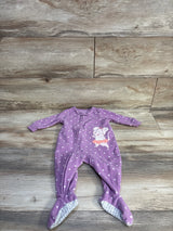 Carter's Blanket Sleeper Purple sz 6m