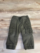 Old Navy Drawstring Cargo Pants Green sz 12-18m