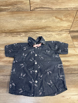 Alex & Jack 2pc Bunny Print Shirt & Bowtie Blue sz 3T