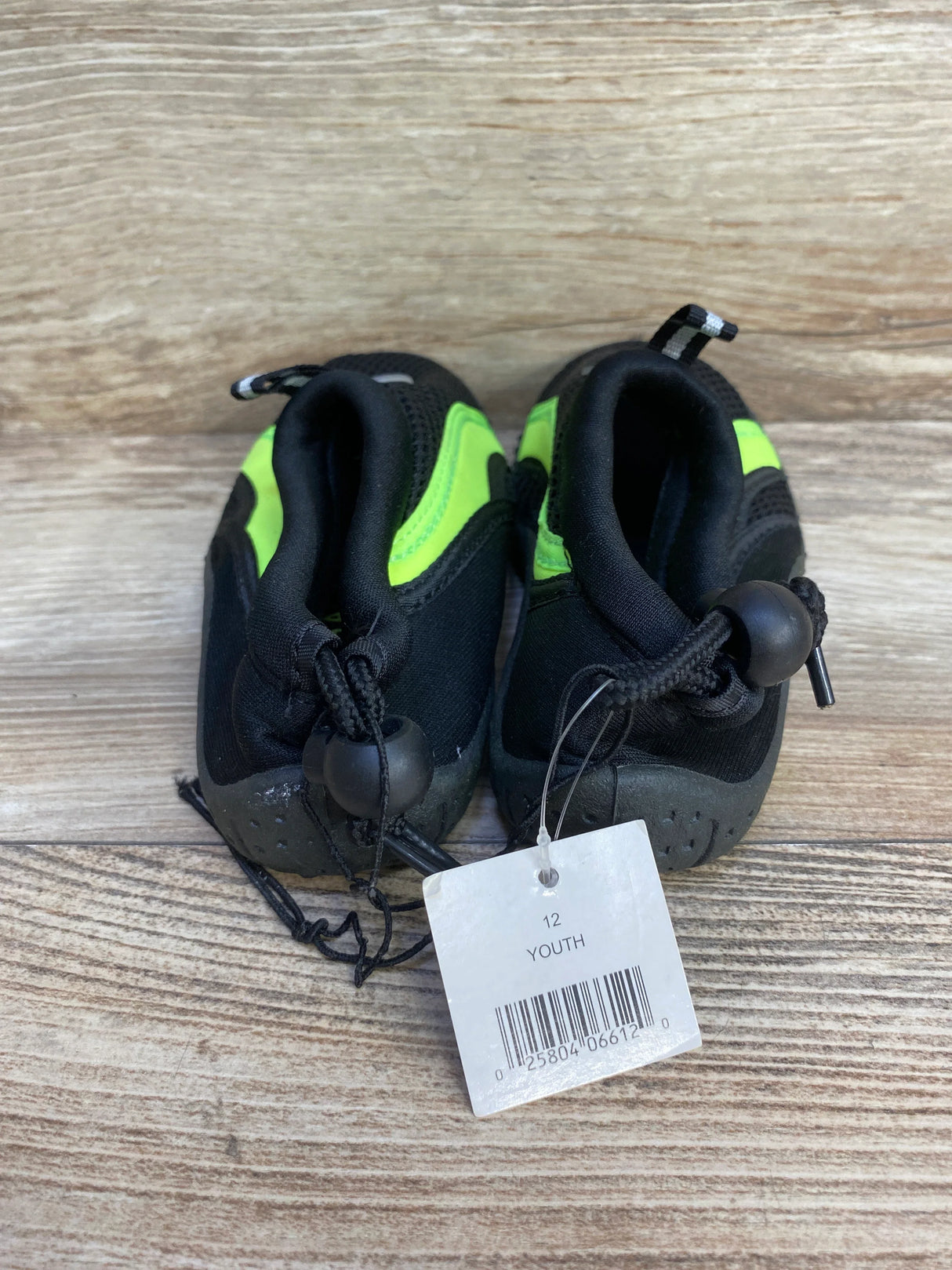 NEW ECSA Water Shoes Black/Lime sz 12c