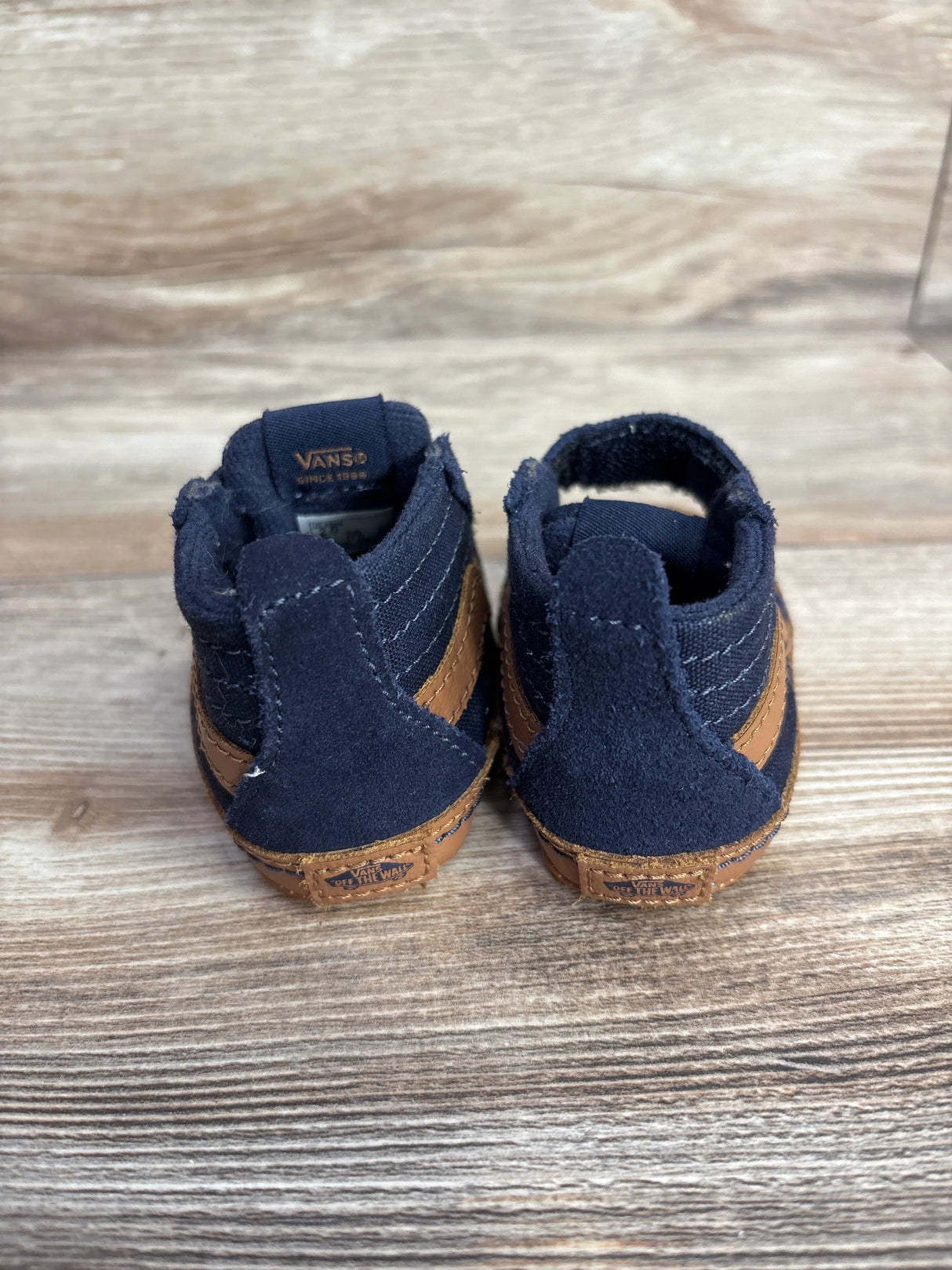 Vans Sk8-Hi Crib Sneakers Navy sz 2c