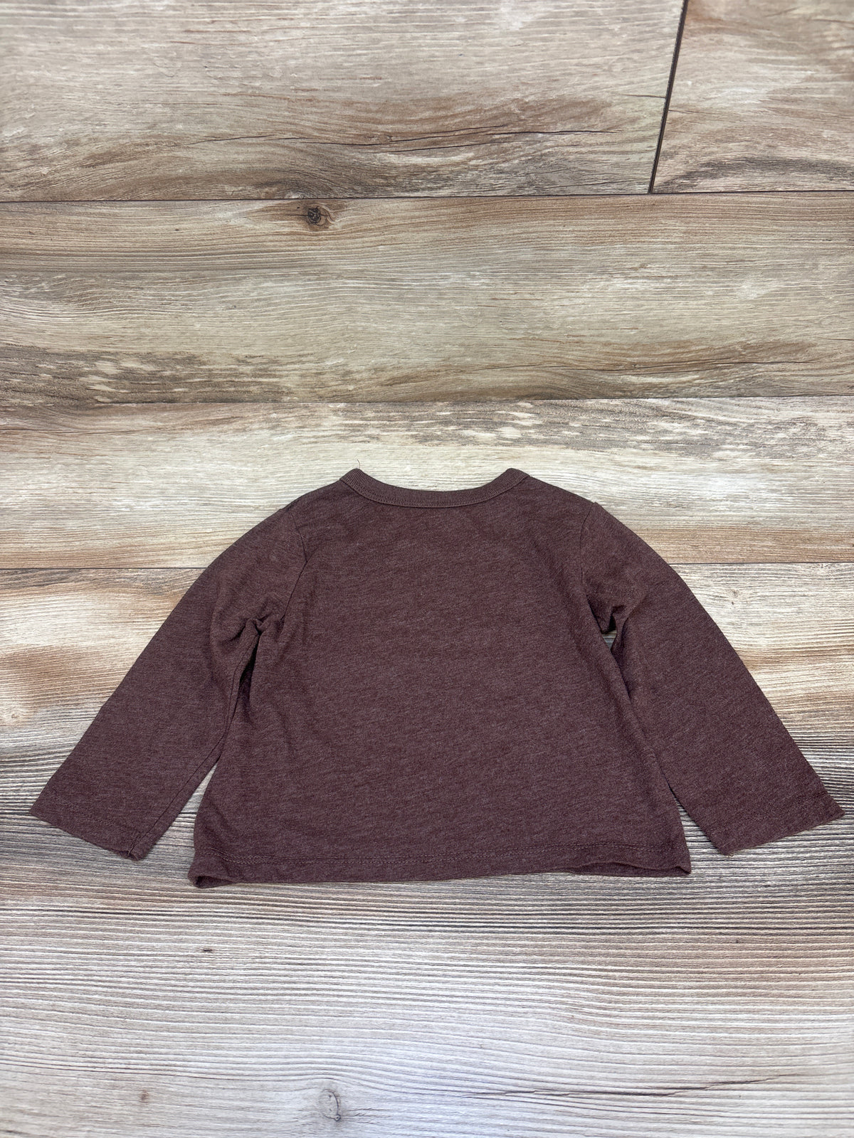 Children's Place Game Day Shirt Brown sz 12-18m
