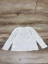 Old Navy Long Sleeve Dino Shirt Ivory sz 3T