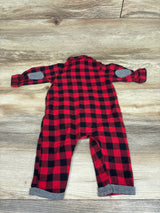 Goodlad Plaid Button-Up Coverall Red sz 9m