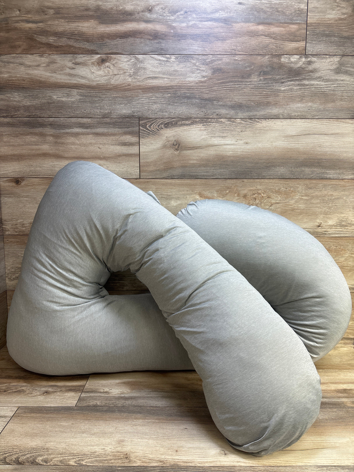 Momcozy U Shaped Pregnancy Body Pillow, Grey