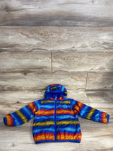 Columbia Mini Pixel Grabber III Wind Jacket Dot Print Blue sz 18-24m