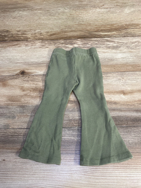Ribbed Flare Leggings Green sz 12m - Me n Mommy To Be