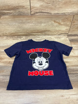 Disney Mickey Mouse Shirt Navy sz 4T