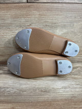 Dance Class Tap Shoes Tan sz 9c
