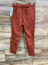 NEW Cat & Jack Ottoman Knit Joggers Fiery Brown sz 5T