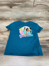 Old Navy Disney Girl Power Shirt Green sz 5T