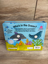 Melissa & Doug Poke-a-Dot: Who's in the Ocean? Board Book