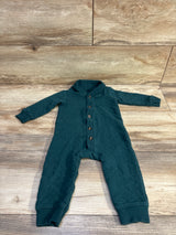 Carter's Button-Front Coverall Emerald Green sz 12m