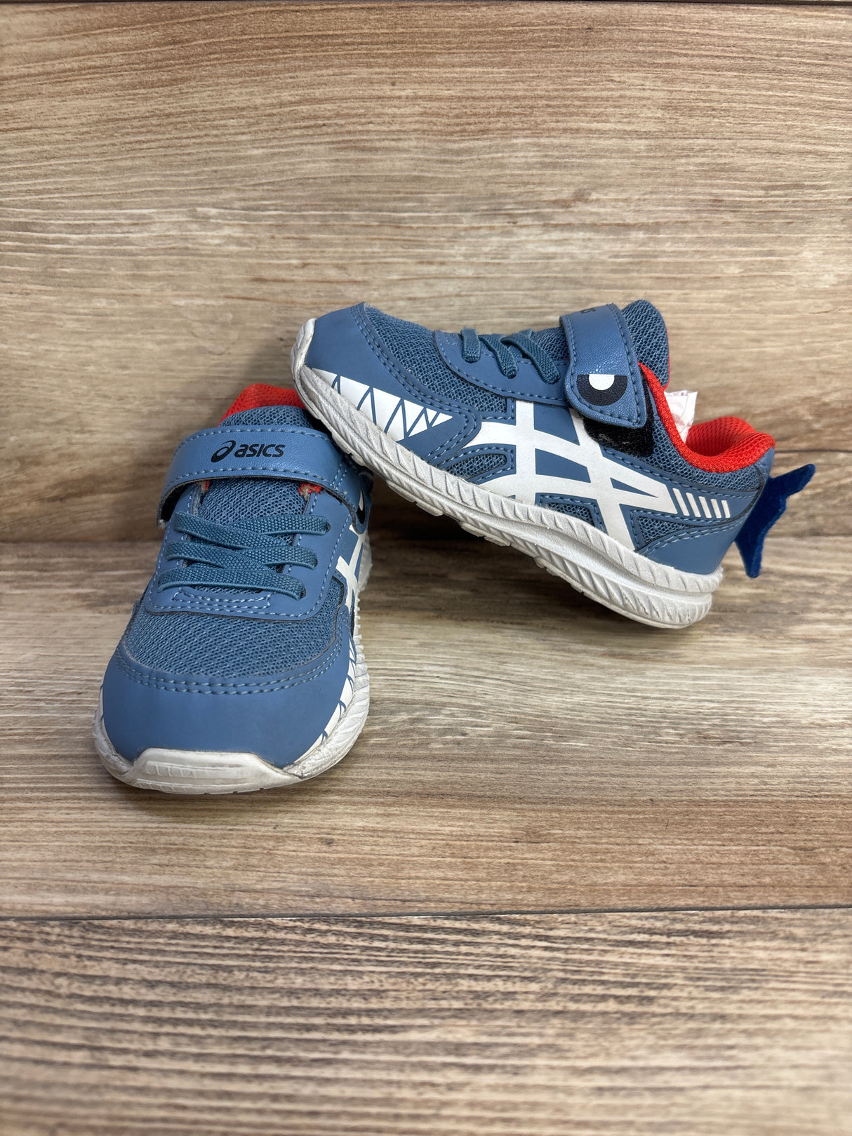 Asics Contend 7 TS School Yard Blue Shark sz 6c