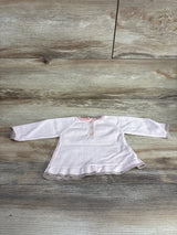 Mayoral Newborn Peplum Sweater Pink sz 2-4m