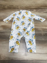 Angel Dear Lion Polo Coverall White sz 3-6m