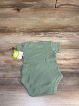 NEW Ribbed Bodysuit Green sz 3m