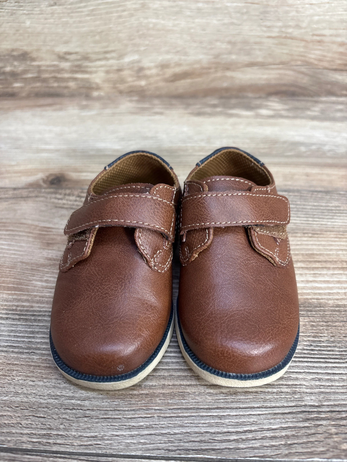 Jumping Beans Jace Oxford Sneakers Brown sz 5c
