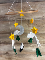 Forest Themed Crib Mobile Attachment