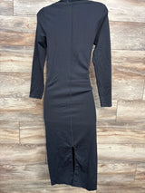 Isabel Maternity Long Sleeve Dress Black sz Medium - Me n Mommy To Be
