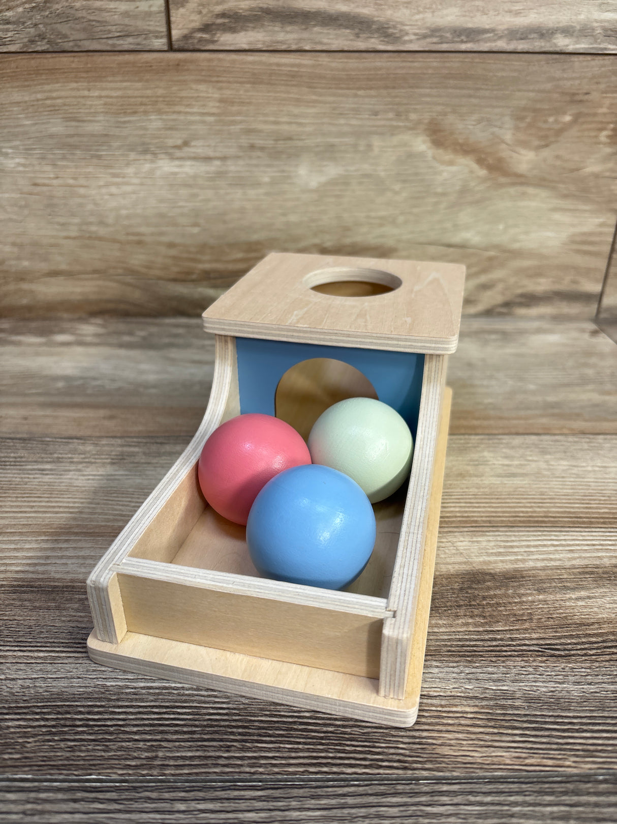 Busy Edition Montessori Wooden Ball Drop Toy