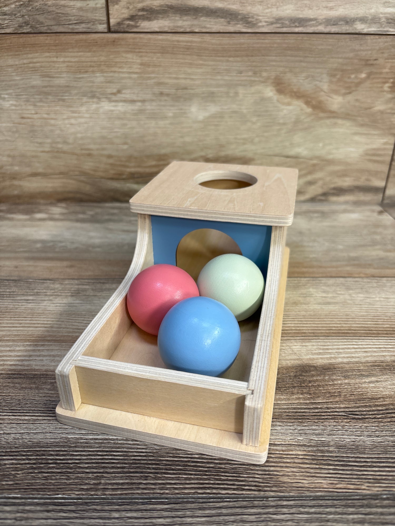 Busy Edition Montessori Wooden Ball Drop Toy