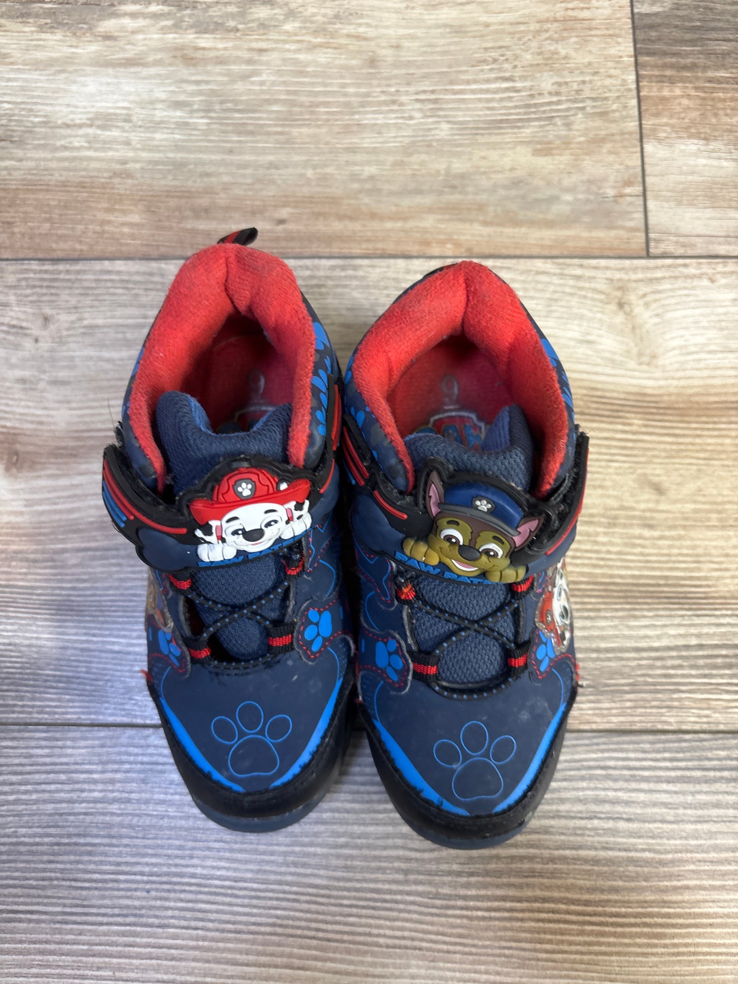 Nickelodeon PAW Patrol Mid Hiking Boots Blue sz 9c
