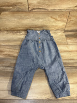 Cat & Jack Chambray Jumpsuit Blue sz 12m