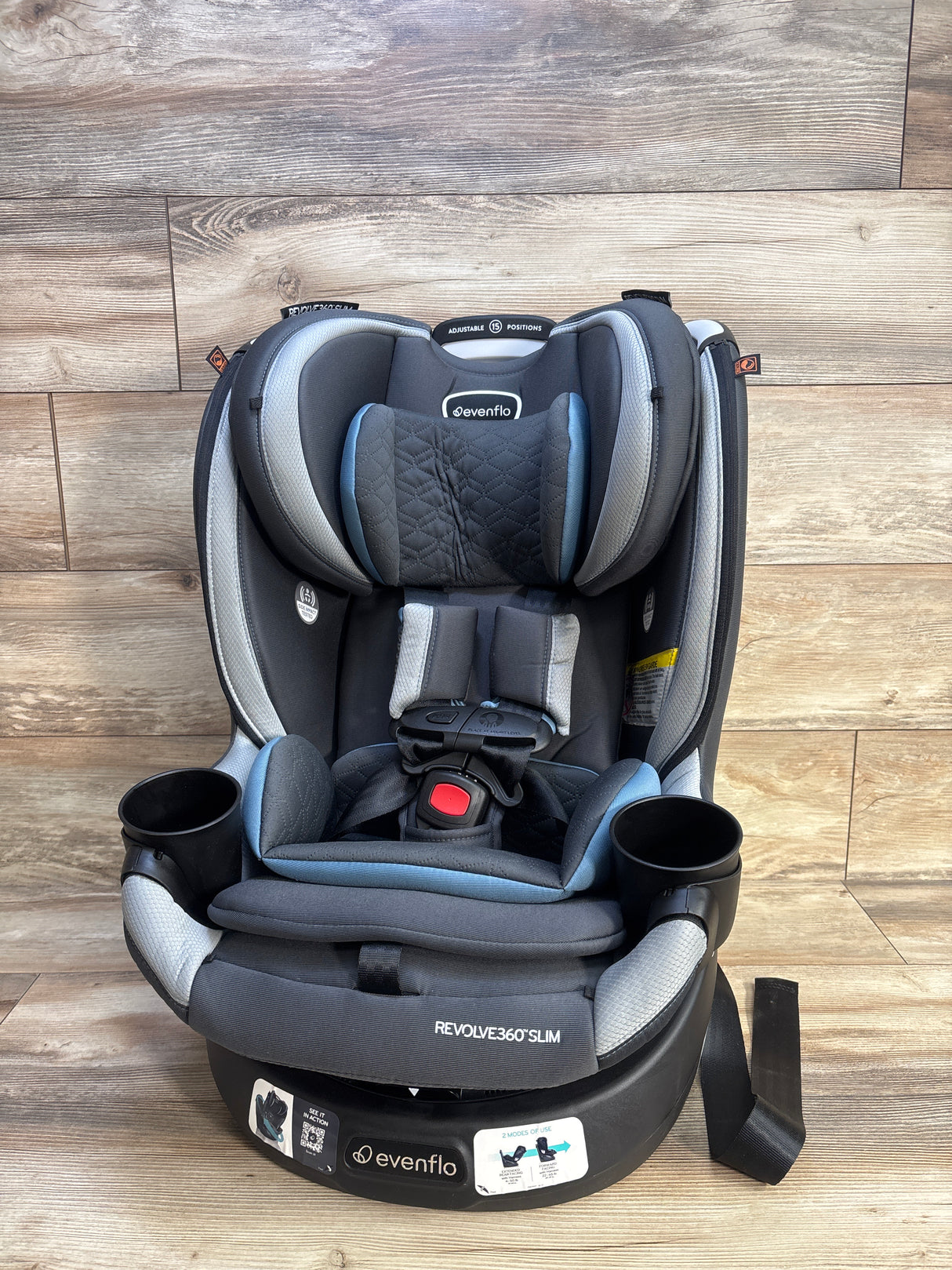 Evenflo Revolve 360 Slim 2-in-1 Rotating Car Seat in Stow