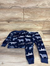 Carter's 2pc Pajama Set Navy sz 2T